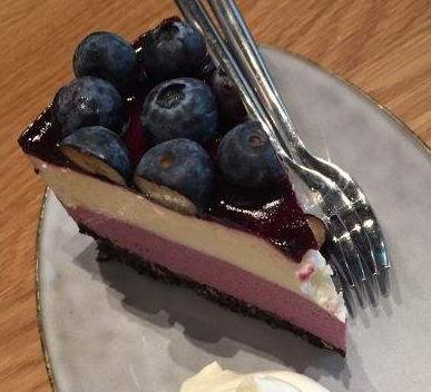 街角蛋糕蓝莓