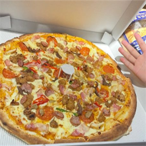 盒子披萨牛肉披萨