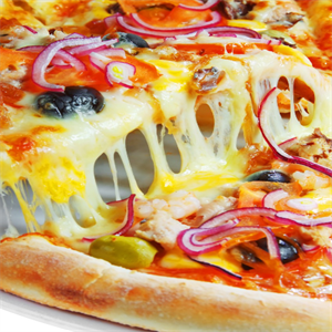 乐芝乐滋披萨蔬菜披萨