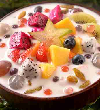 冯皮皮酸奶水果捞