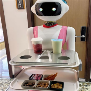 壶多多共享茶室送餐机器人
