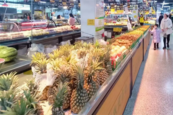 超百惠生鲜超市水果区