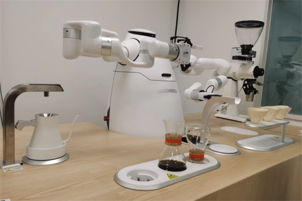  Robot coffee machine automatic