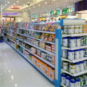  Milk powder area of Chongqing mother and baby store