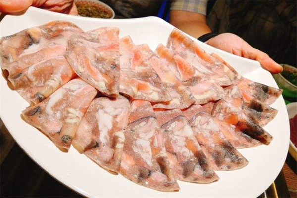 小龙焱火锅羊肉卷
