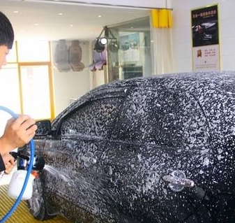 汽车洗车装饰