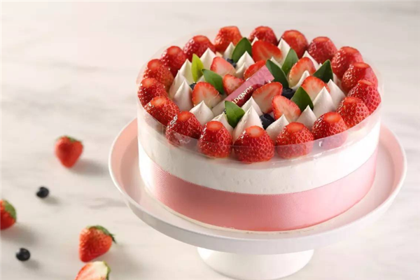 起酥蛋糕草莓